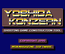yoshida konzern- game editor 2